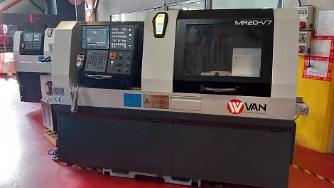 Токарный автомат продольного точения с ЧПУ MR20-V7, VAN Makina, Турция